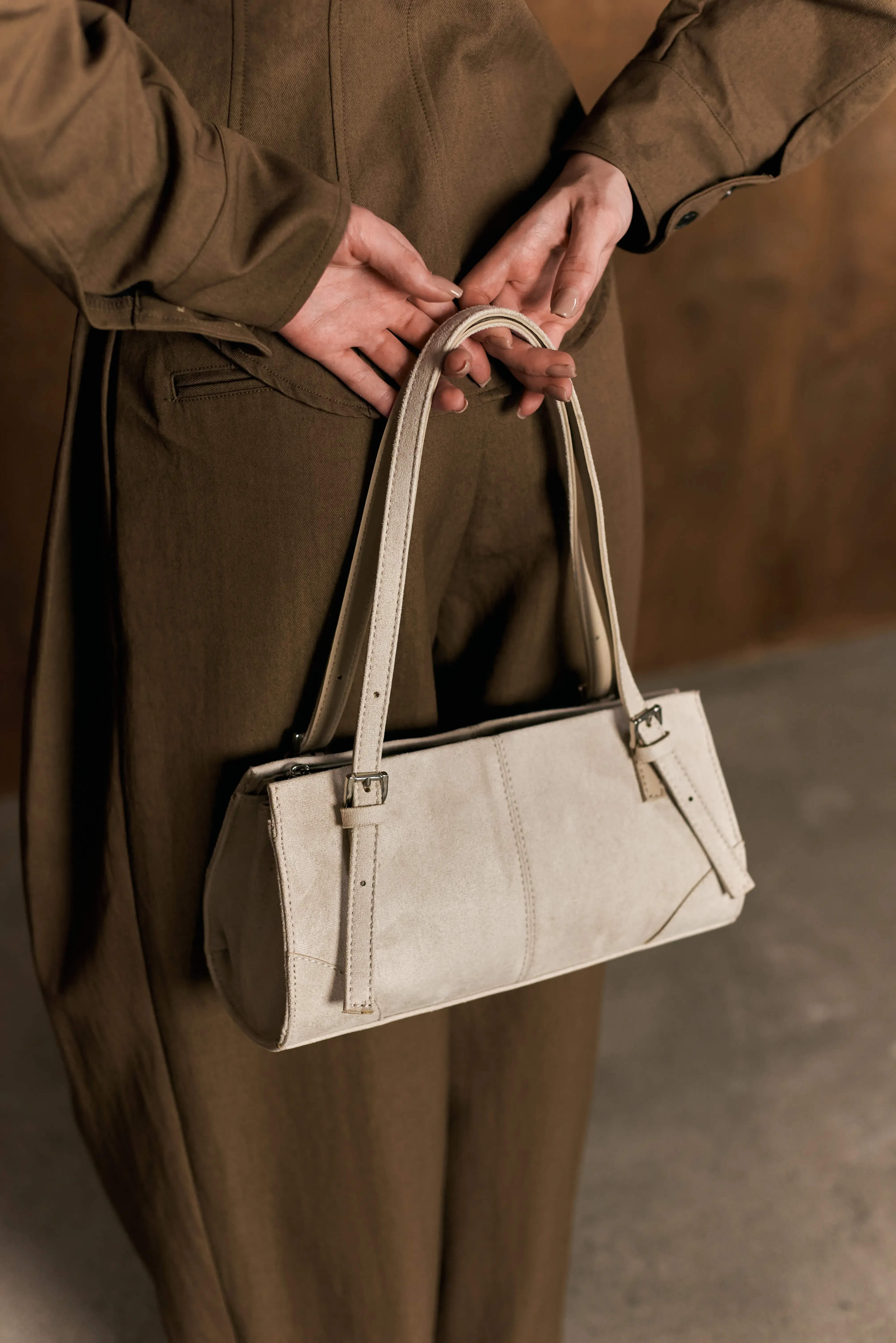 MIRA BAG SUEDE BEIGE